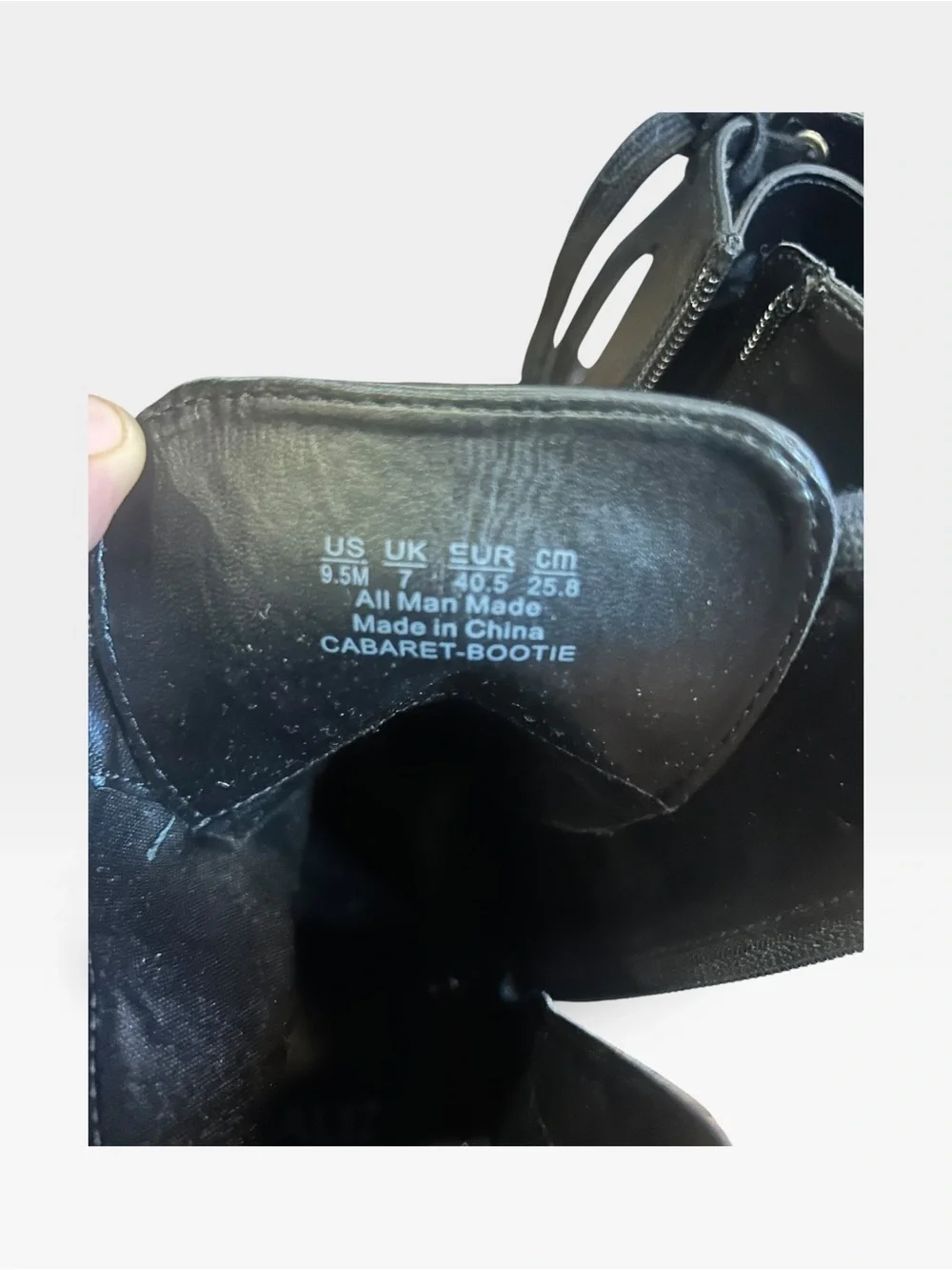 Azaize Cabaret Black Ankle Bootie